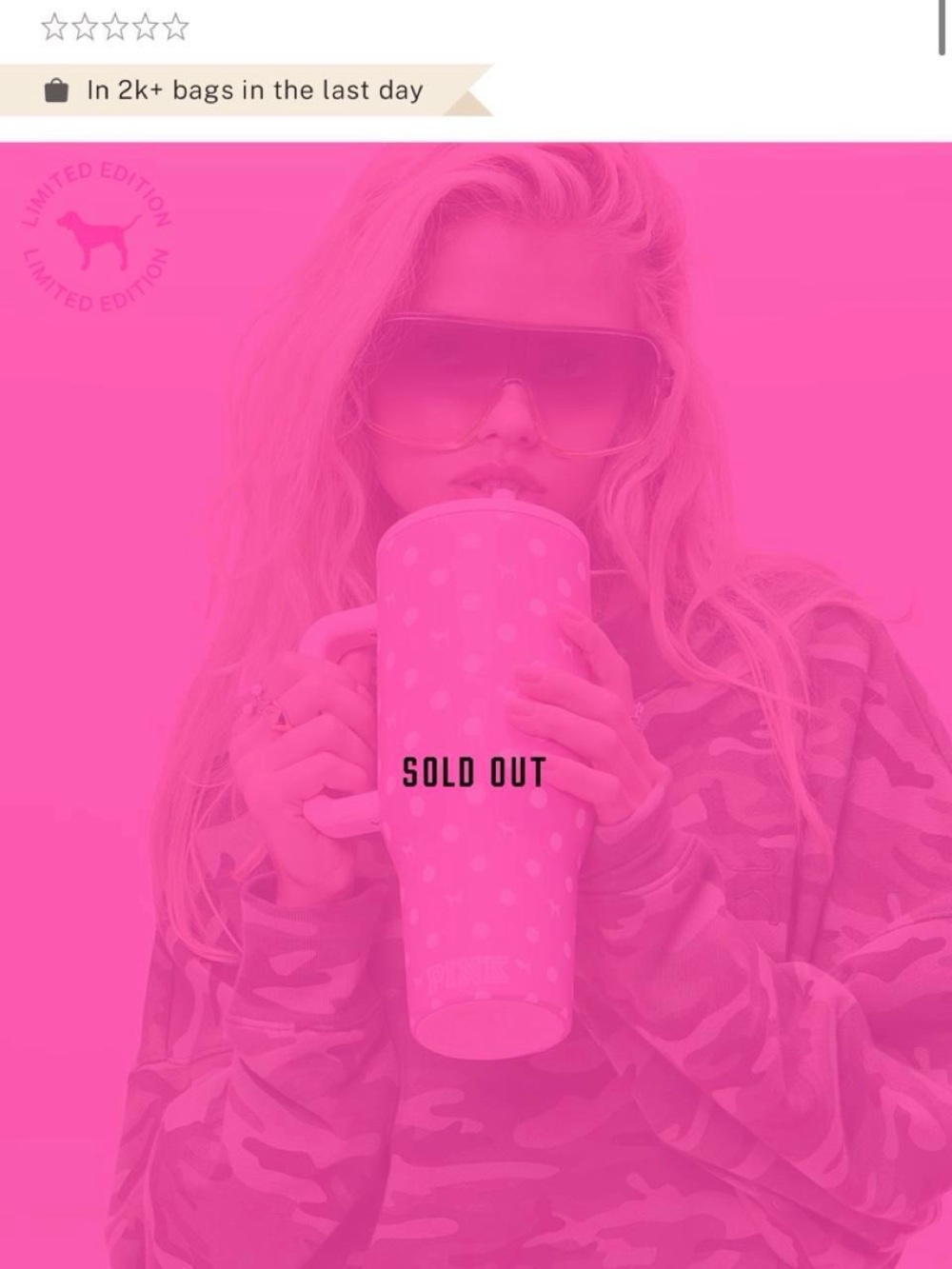 PINK X HYDROJUG - Pink Dot/Dog - Picture 3 of 4